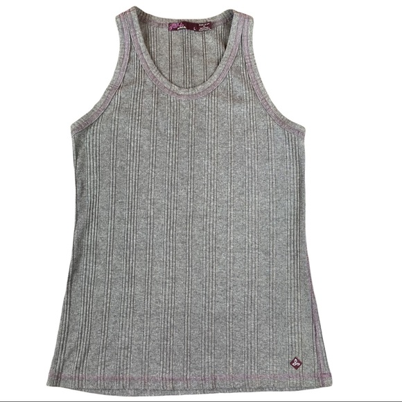 ✨Clearout Prana Purest Tank Athleisure Yoga Light Purple/Gray Large - Picture 4 of 6